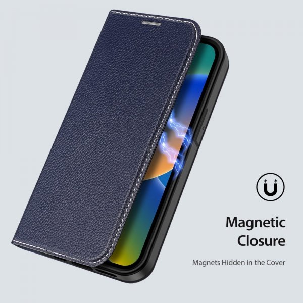 Dux Ducis iPhone 14 Pro Max Fodral Skin X2 Series Blå