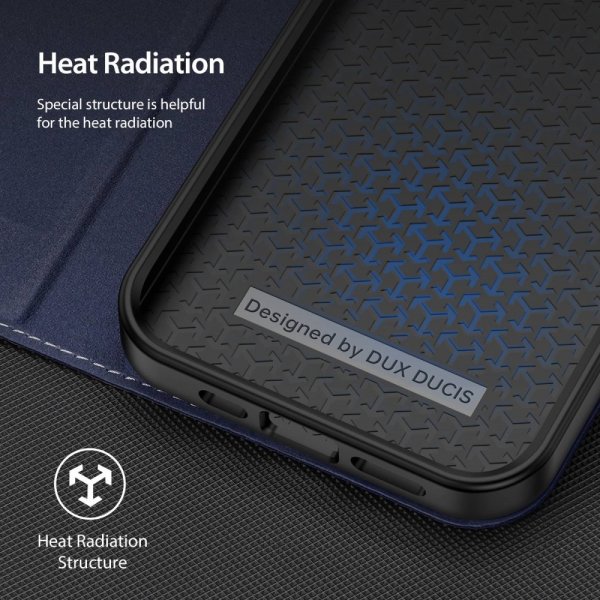 Dux Ducis iPhone 14 Pro Max Fodral Skin X2 Series Blå