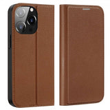 Dux Ducis iPhone 14 Pro Max Fodral Skin X2 Series Brun