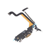 iPhone 14 Pro Max Laddkontakt med Flexkabel Original - Guld