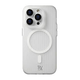 Rvelon iPhone 14 Pro Max Skal Korrugerad MagSafe Vit