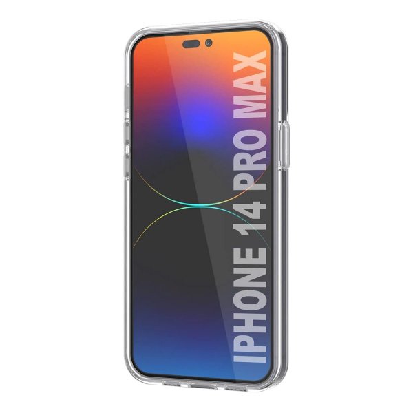 Rvelon iPhone 14 Pro Max Skal Korthållare Transparent