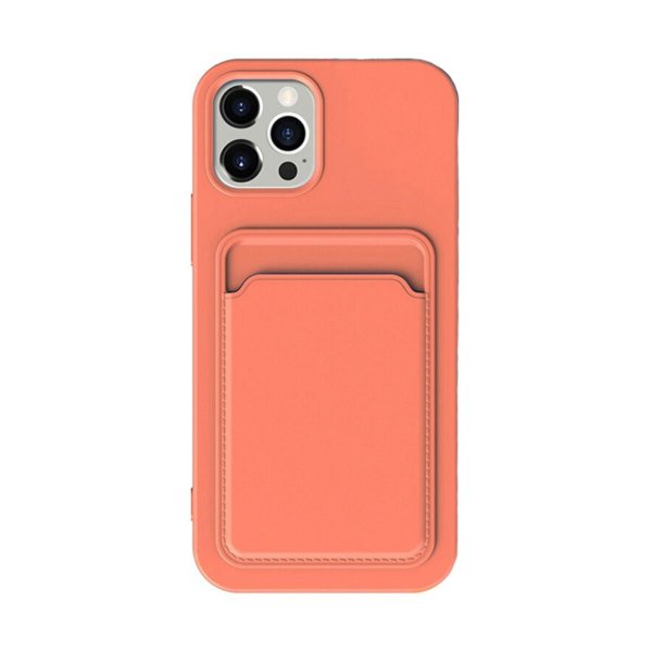 iPhone 14 Pro Max Skal Korthållare Orange