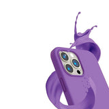 Rvelon iPhone 14 Pro Max Skal Silikon Lila
