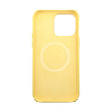 Rvelon iPhone 14 Pro Max Skal Silikon MagSafe Gul