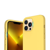 Rvelon iPhone 14 Pro Max Skal Silikon MagSafe Gul