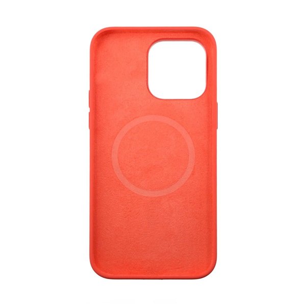 Rvelon iPhone 14 Pro Max Skal Silikon MagSafe Rosa