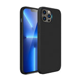 Rvelon iPhone 14 Pro Max Skal Silikon Svart
