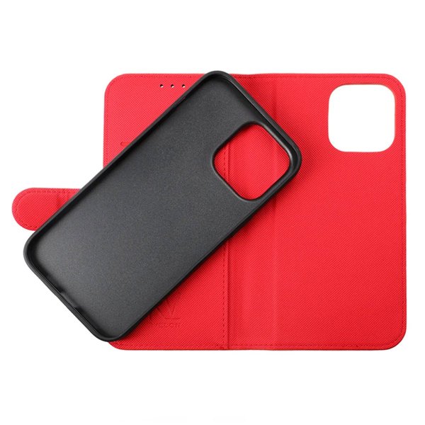 Rvelon iPhone 14 Pro Max Fodral Magnetiskt Avtagbart Skal Röd