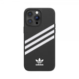 Adidas iPhone 14 Pro Max Skal 3 Stripes Snap Case Svart Vit