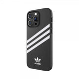 Adidas iPhone 14 Pro Max Skal 3 Stripes Snap Case Svart Vit