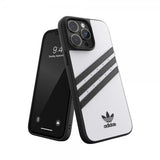 Adidas iPhone 14 Pro Max Skal 3 Stripes Snap Case Vit Svart