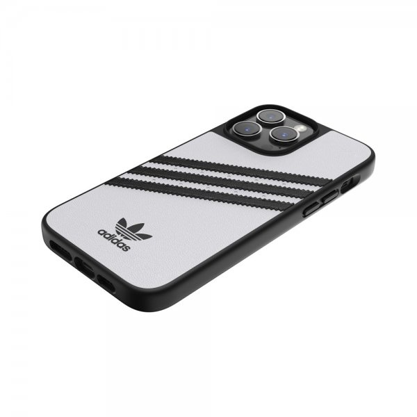 Adidas iPhone 14 Pro Max Skal 3 Stripes Snap Case Vit Svart