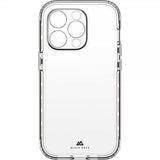 Black Rock iPhone 14 Pro Max Skal 360° Real Glass Case Svart Klar
