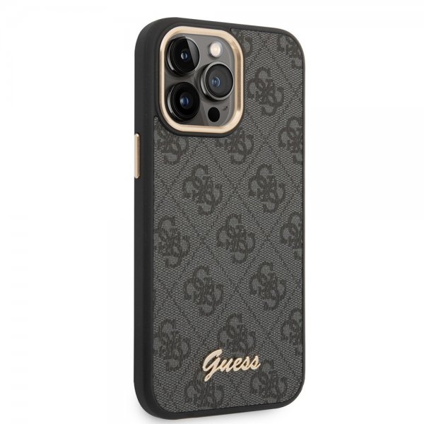 Guess iPhone 14 Pro Max Skal 4G Logo Svart