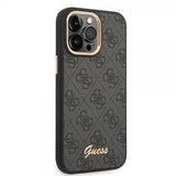 Guess iPhone 14 Pro Max Skal 4G Logo Svart
