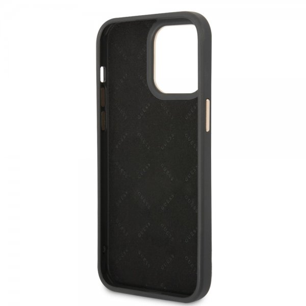 Guess iPhone 14 Pro Max Skal 4G Logo Svart