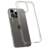 Spigen iPhone 14 Pro Max Skal AirSkin Hybrid Crystal Clear