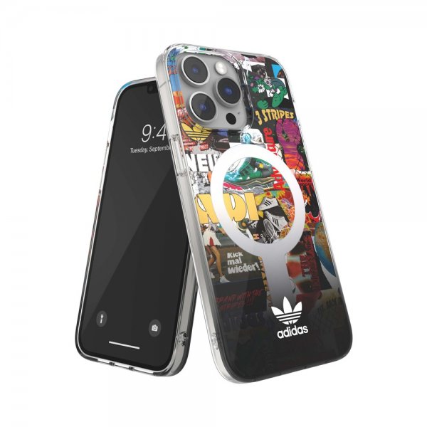 Adidas iPhone 14 Pro Max Skal AOP Snap Case MagSafe Multicolor