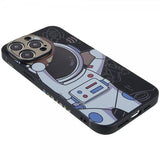 iPhone 14 Pro Max Skal Astronaut Svart Grå