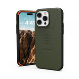 Urban Armor Gear (UAG) iPhone 14 Pro Max Skal Civilian MagSafe Olive