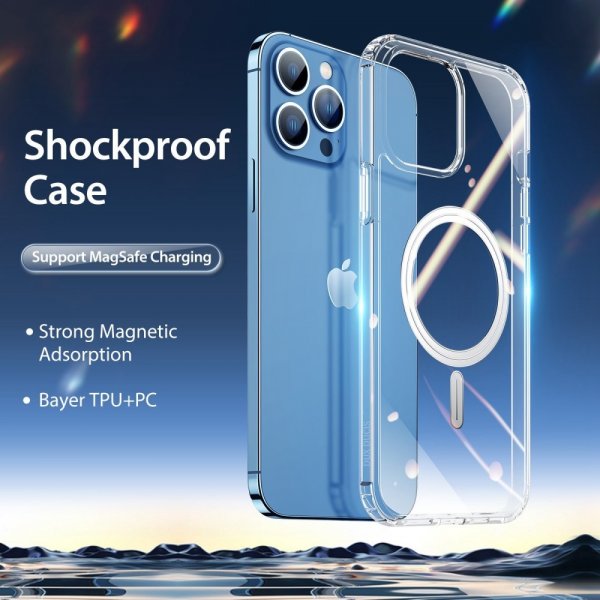 Dux Ducis iPhone 14 Pro Max Skal Clin Series MagSafe Transparent