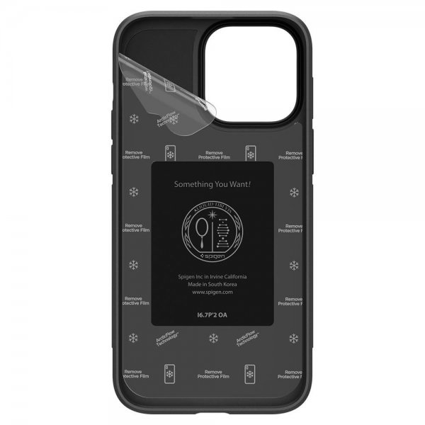 Spigen iPhone 14 Pro Max Skal Cryo Armor Matte Black