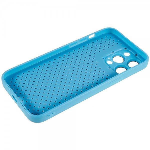 iPhone 14 Pro Max Skal Down Jacket Design Blå