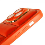 iPhone 14 Pro Max Skal Down Jacket Design Orange