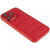 iPhone 14 Pro Max Skal Down Jacket Design Röd