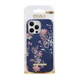 Onsala iPhone 14 Pro Max Skal Fashion Edition Dark Flower