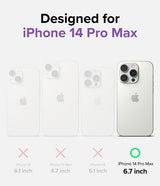 Ringke iPhone 14 Pro Max Skal Fusion Bumper Clear