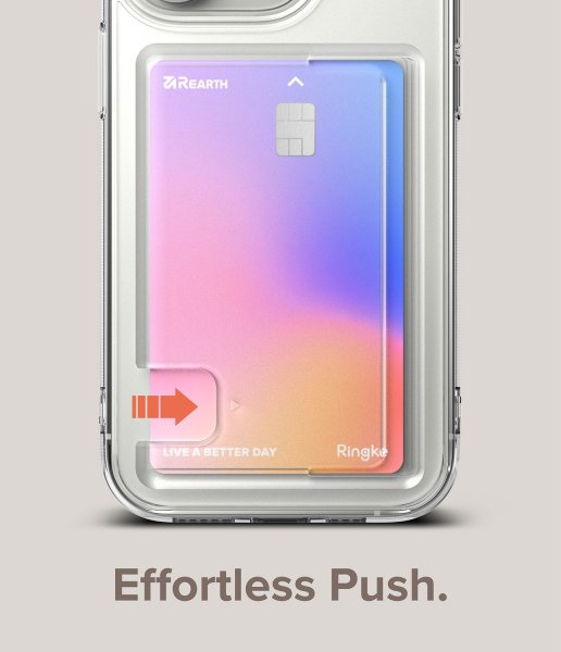 Ringke iPhone 14 Pro Max Skal Fusion Card Clear