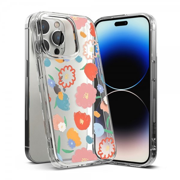 Ringke iPhone 14 Pro Max Skal Fusion Design Floral