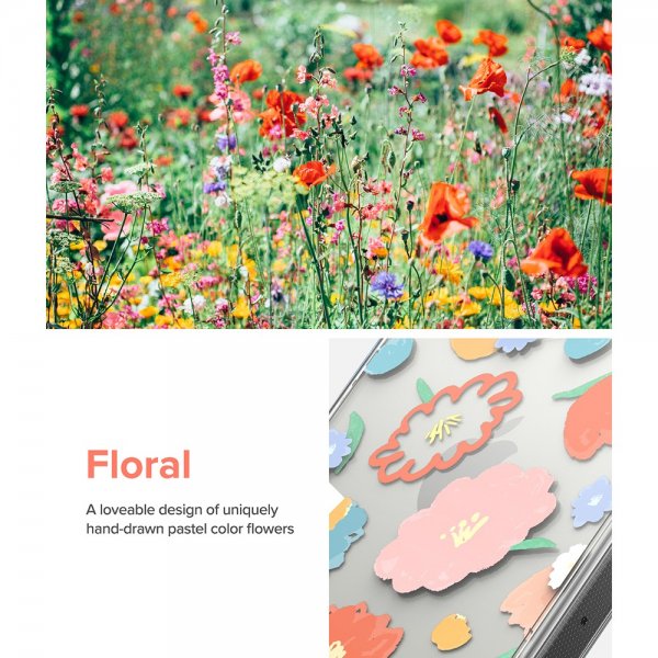 Ringke iPhone 14 Pro Max Skal Fusion Design Floral