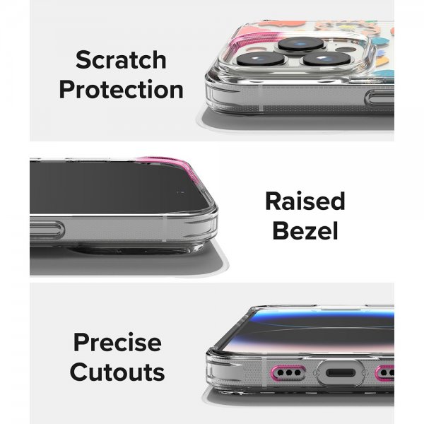 Ringke iPhone 14 Pro Max Skal Fusion Design Floral