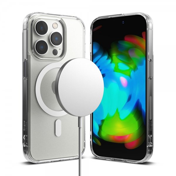 Ringke iPhone 14 Pro Max Skal Fusion Magnetic Matte Clear