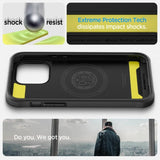 Spigen iPhone 14 Pro Max Skal Geo Armor 360 MagFit Svart