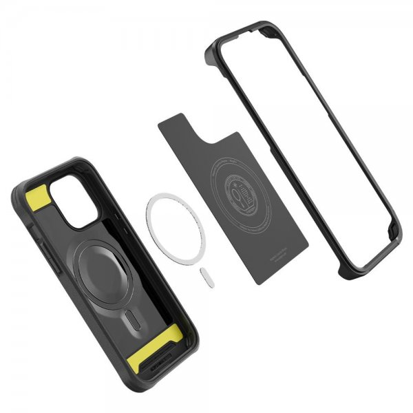Spigen iPhone 14 Pro Max Skal Geo Armor 360 MagFit Svart