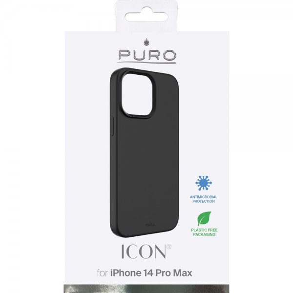 Puro iPhone 14 Pro Max Skal Icon Svart
