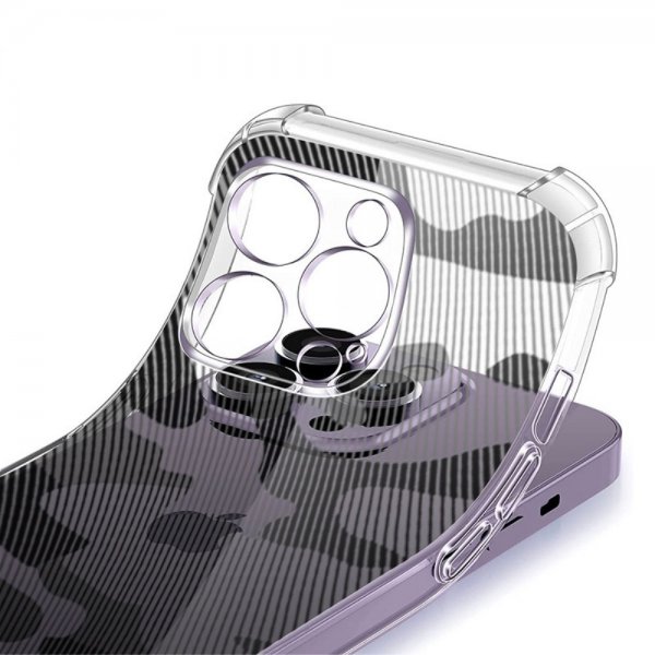 iPhone 14 Pro Max Skal Kamouflage Svart