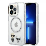 Karl Lagerfeld iPhone 14 Pro Max Skal Karl & Choupette MagSafe Transparent