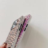 iPhone 14 Pro Max Skal Leopardmönster Svart
