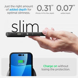 Spigen iPhone 14 Pro Max Skal Liquid Air Matte Black