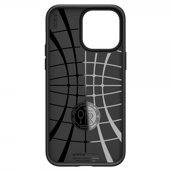 Spigen iPhone 14 Pro Max Skal Liquid Air Matte Black