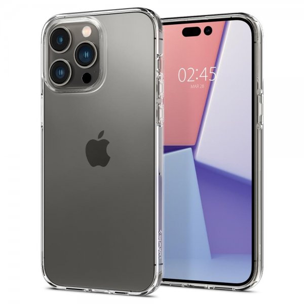 Spigen iPhone 14 Pro Max Skal Liquid Crystal Crystal Clear
