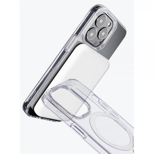 Puro iPhone 14 Pro Max Skal LITE MAG Transparent