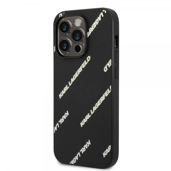Karl Lagerfeld iPhone 14 Pro Max Skal Logomania Svart