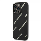 Karl Lagerfeld iPhone 14 Pro Max Skal Logomania Svart