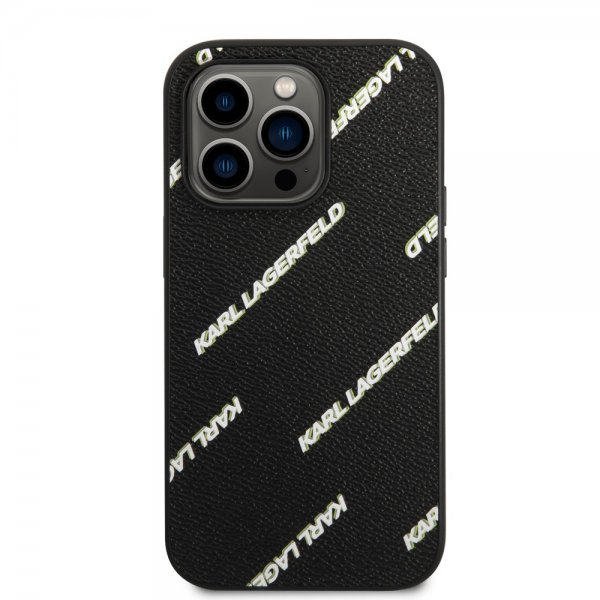 Karl Lagerfeld iPhone 14 Pro Max Skal Logomania Svart